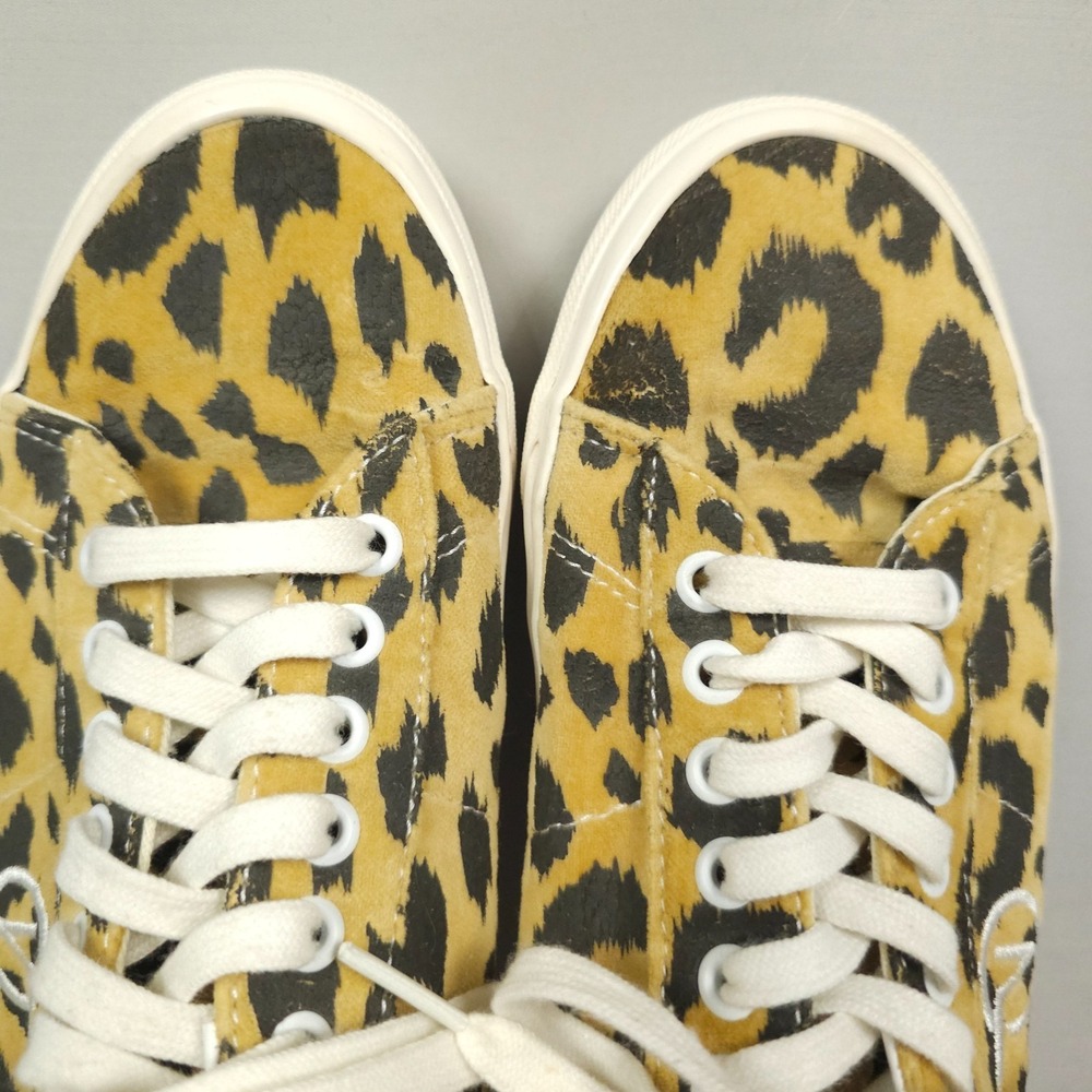Vans Leopard Shoes Women Size 10 Tan Black Sid DX Anaheim Factory Low - Picture 10 of 16